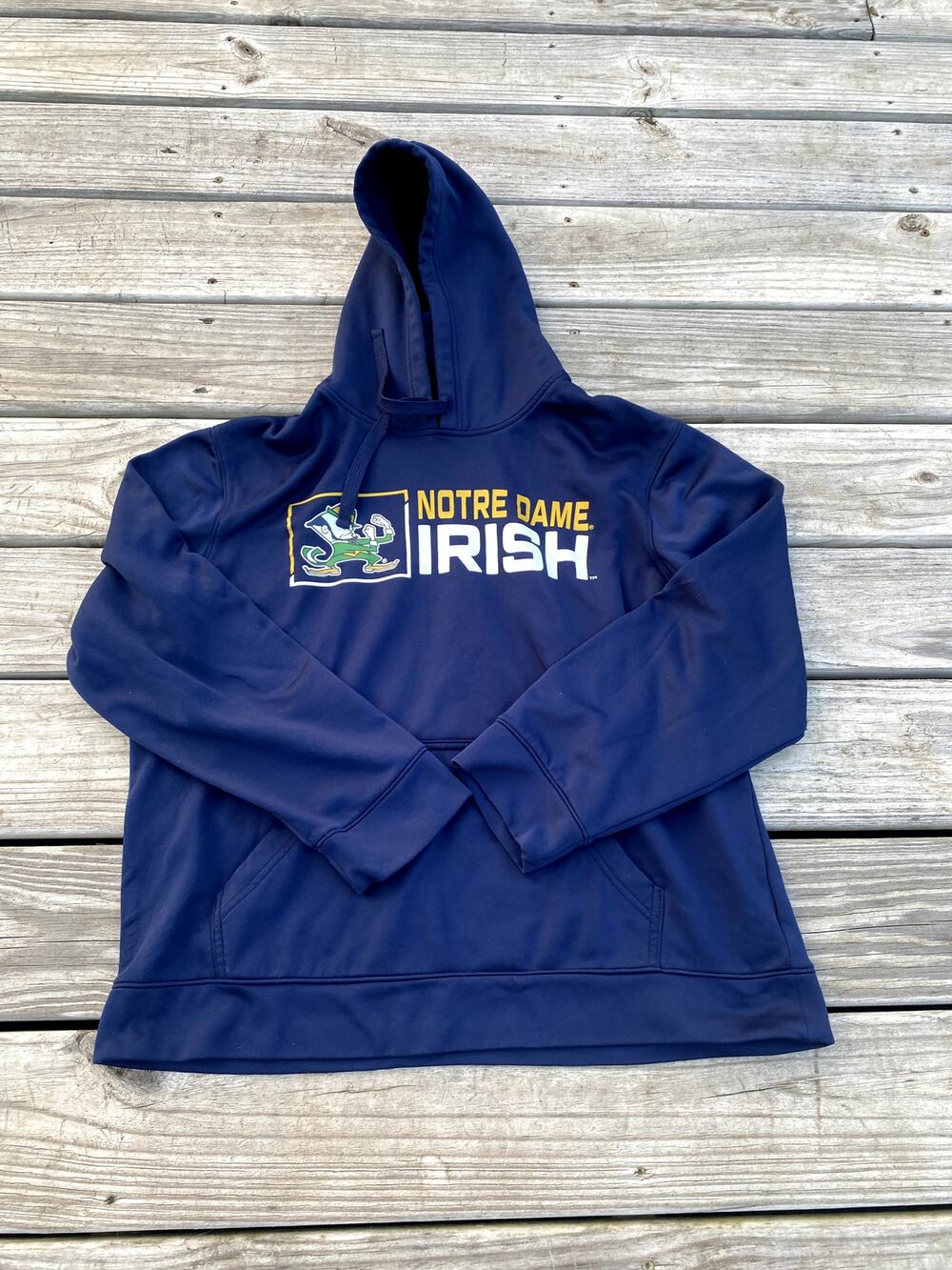 Notre Dame Hoodie - Navy - Size L
